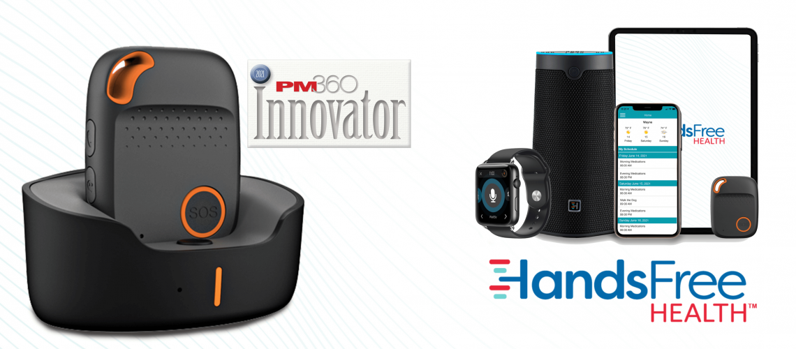 HandsFree Health PM360 Innovator Award WellBe Pendant